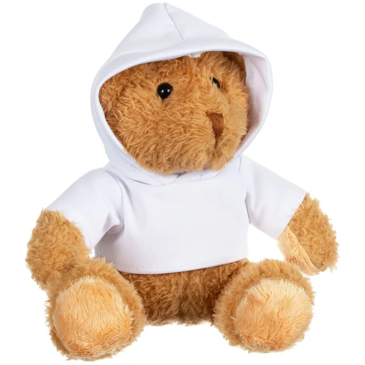 Мягкая игрушка &laquo;Мишка Cuddleton&raquo; в белом худи арт.22059.60