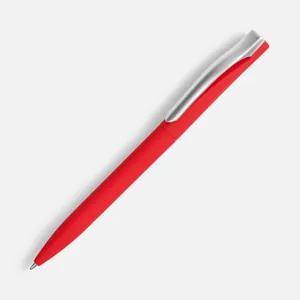 Ручка шариковая Pin Soft Touch, красная арт.3322.50