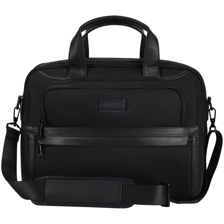 Сумка для ноутбука Santiago Nylon, черная арт.17962.30