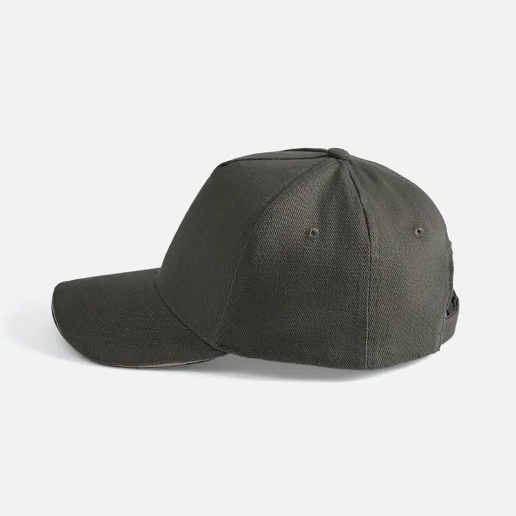 Бейсболка Long Beach, хаки с бежевым арт.6538.99