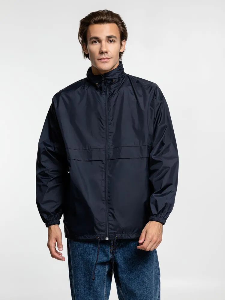 Ветровка из нейлона Surf 210, темно-синяя (navy) арт.1384.40