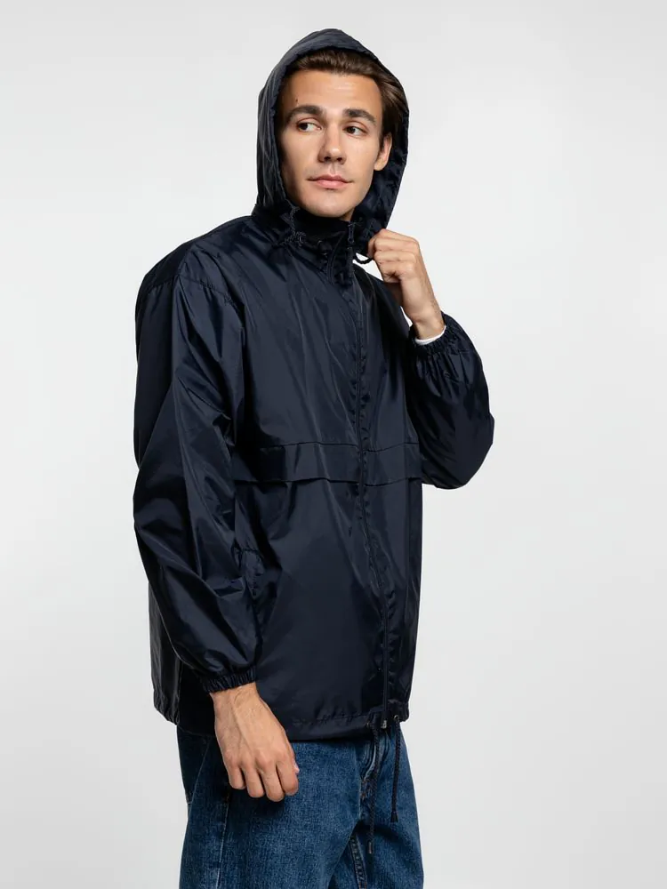 Ветровка из нейлона Surf 210, темно-синяя (navy) арт.1384.40