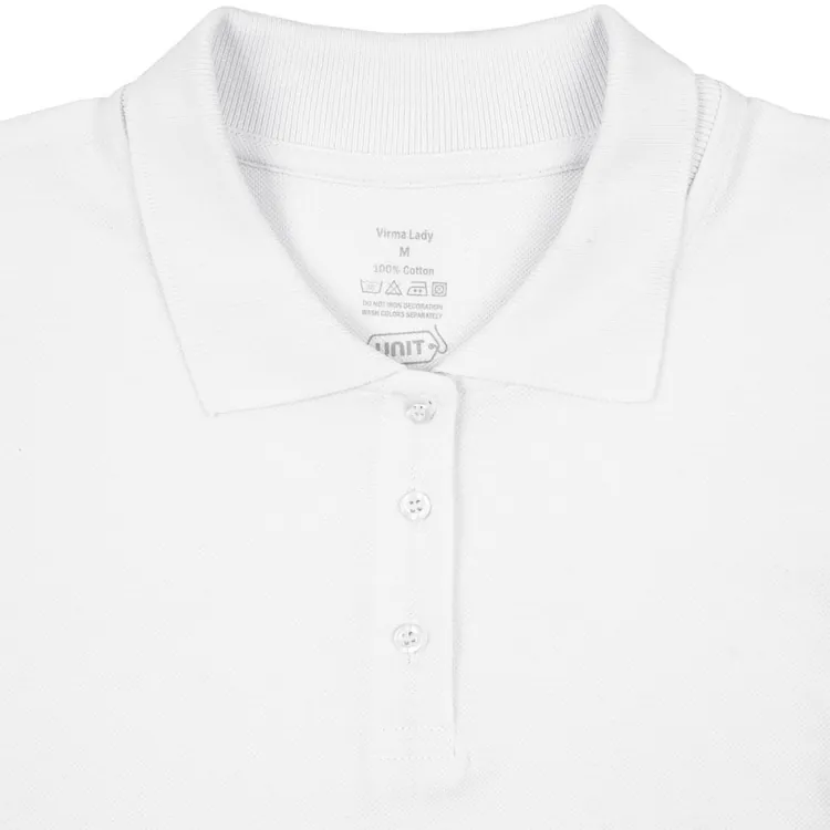 Рубашка поло женская Virma Lady, белая арт.2497.60