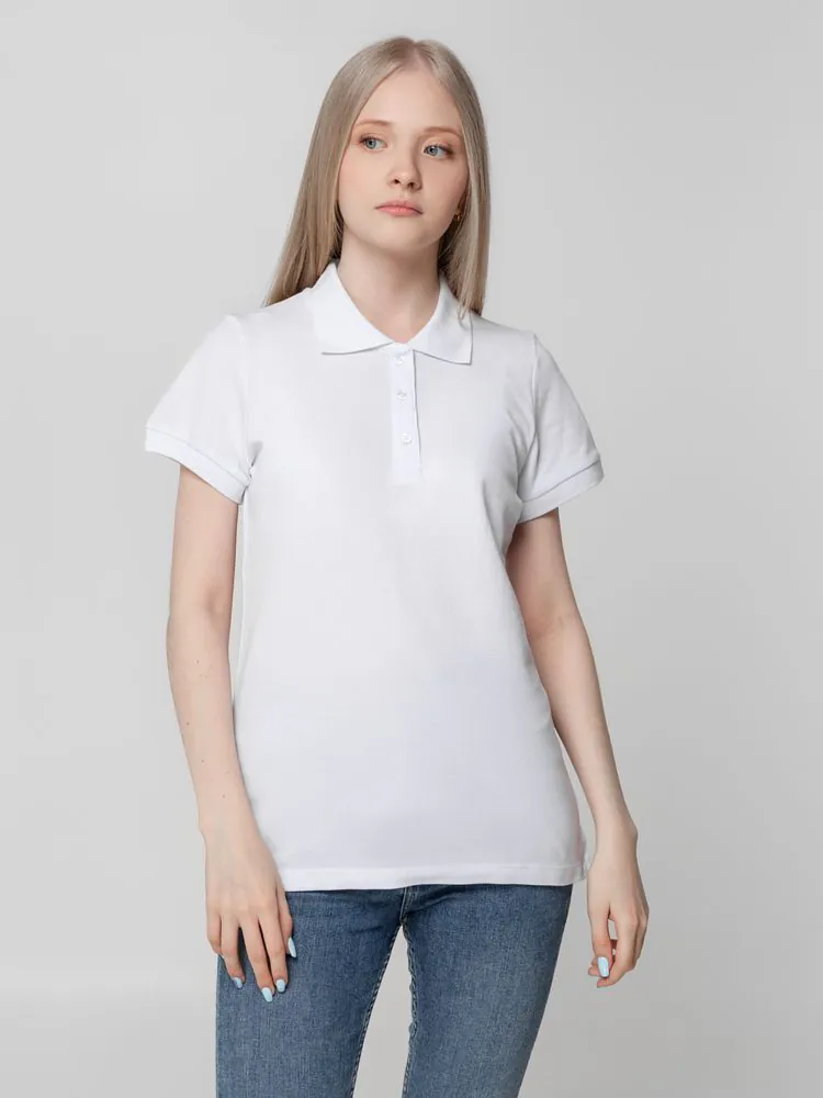 Рубашка поло женская Virma Lady, белая арт.2497.60