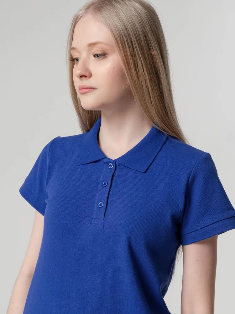 Рубашка поло женская Virma Lady, ярко-синяя арт.2497.44