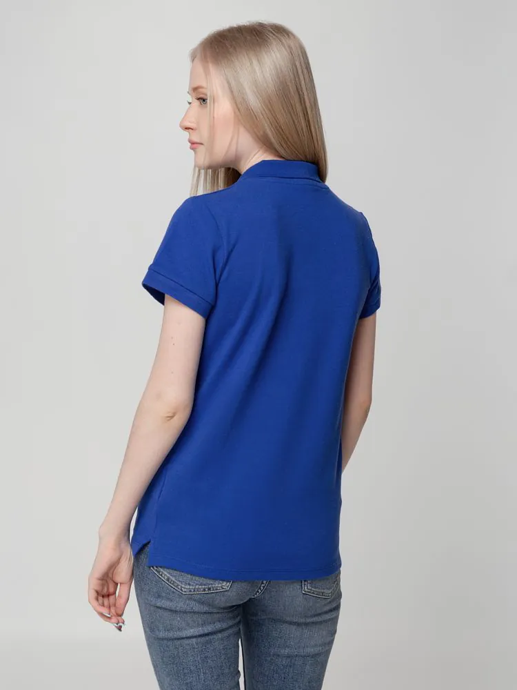 Рубашка поло женская Virma Lady, ярко-синяя арт.2497.44