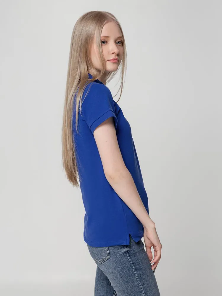 Рубашка поло женская Virma Lady, ярко-синяя арт.2497.44