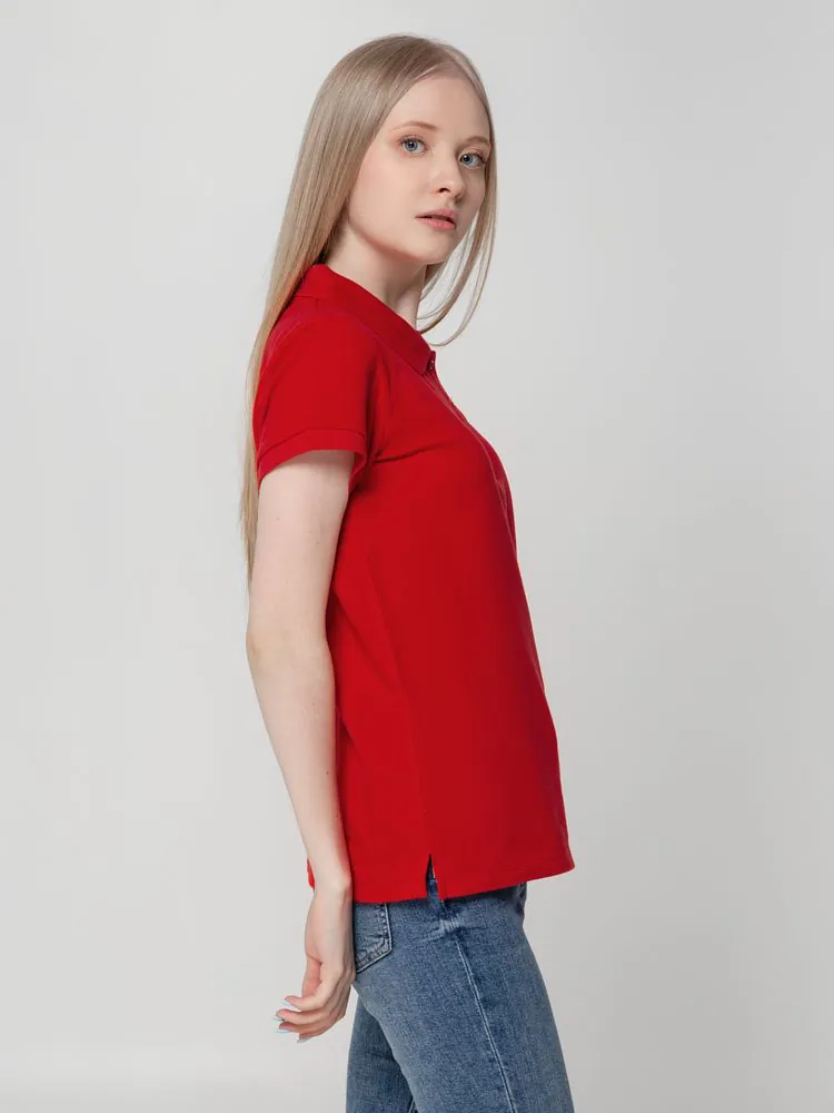 Рубашка поло женская Virma Lady, красная арт.2497.50