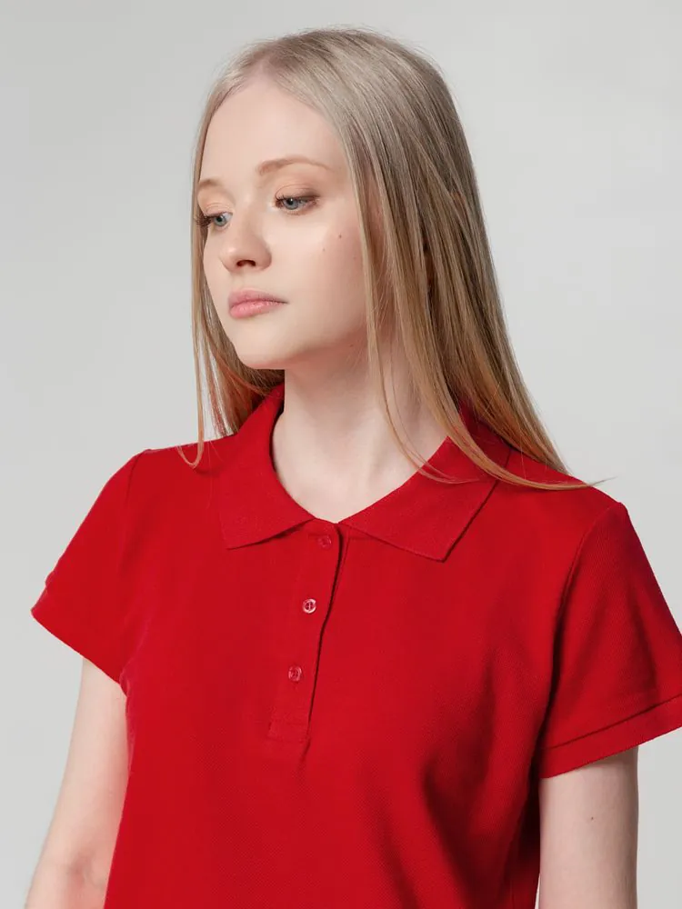 Рубашка поло женская Virma Lady, красная арт.2497.50