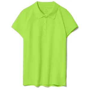 Рубашка поло женская Virma Lady, зеленое яблоко арт.2497.94