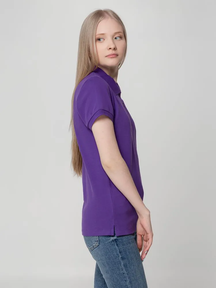 Рубашка поло женская Virma Lady, фиолетовая арт.2497.77