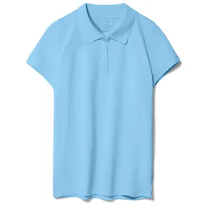 Рубашка поло женская Virma Lady, голубая арт.2497.14