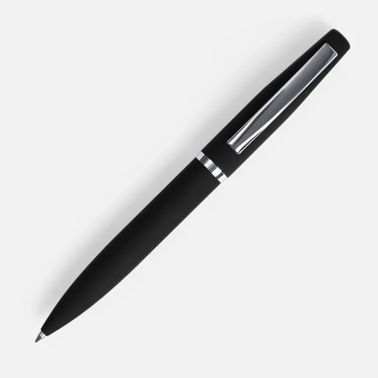 Ручка шариковая Bolt Soft Touch, черная арт.3140.30