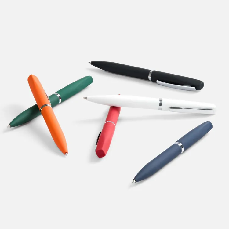 Ручка шариковая Bolt Soft Touch, красная арт.3140.50
