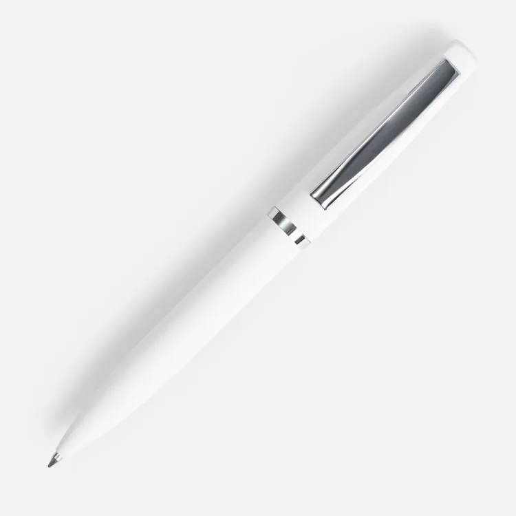 Ручка шариковая Bolt Soft Touch, белая арт.3140.60