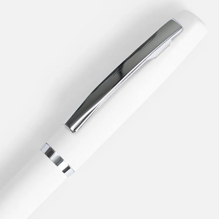Ручка шариковая Bolt Soft Touch, белая арт.3140.60