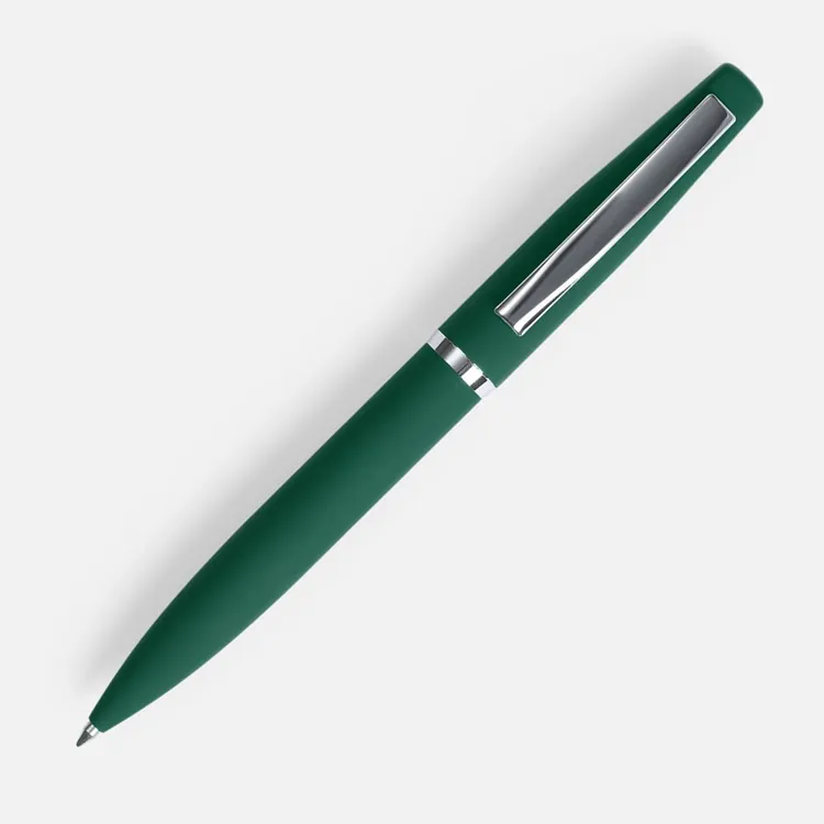 Ручка шариковая Bolt Soft Touch, зеленая арт.3140.90
