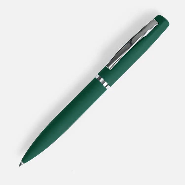 Ручка шариковая Bolt Soft Touch, зеленая арт.3140.90