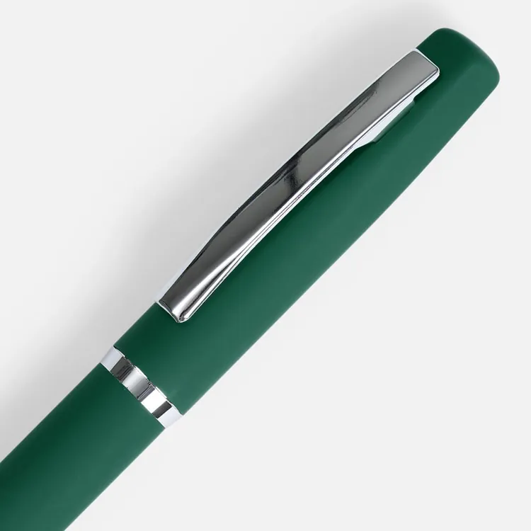 Ручка шариковая Bolt Soft Touch, зеленая арт.3140.90