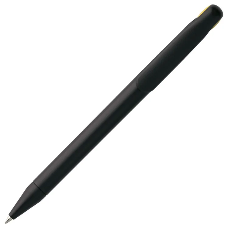 Ручка шариковая Prodir DS1 TMM Dot, черная с желтым арт.3425.38