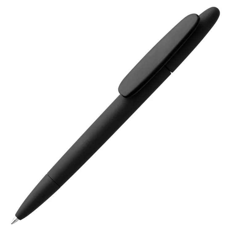 Ручка шариковая Prodir DS5 TRR-P Soft Touch, черная арт.3389.30