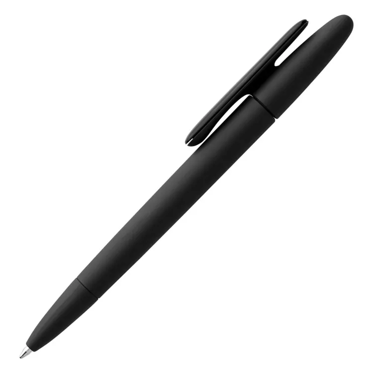Ручка шариковая Prodir DS5 TRR-P Soft Touch, черная арт.3389.30