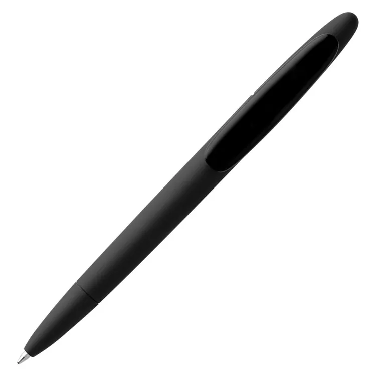 Ручка шариковая Prodir DS5 TRR-P Soft Touch, черная арт.3389.30