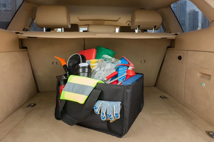 Органайзер в багажник автомобиля Carry, черный арт.3498.30