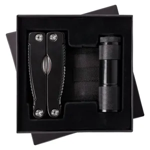 Набор Handmaster: фонарик и мультитул, черный арт.3495.30
