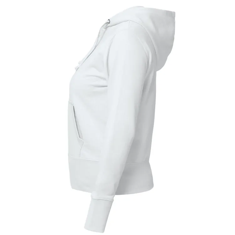 Толстовка женская Hooded Full Zip белая арт.WW642001