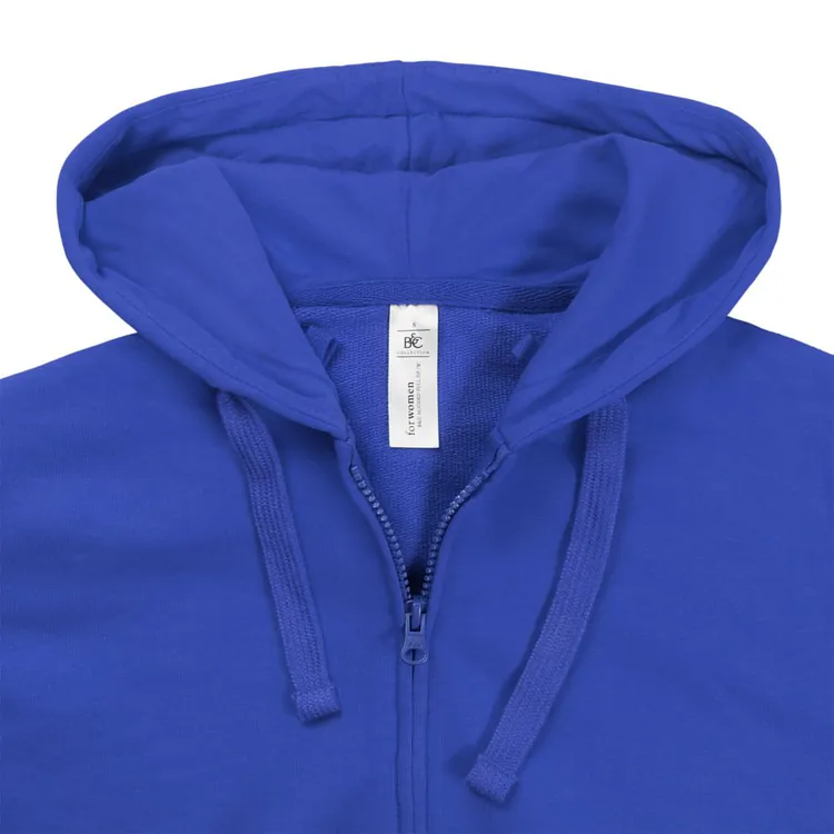 Толстовка женская Hooded Full Zip ярко-синяя арт.WW642450