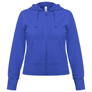 Толстовка женская Hooded Full Zip ярко-синяя арт.WW642450