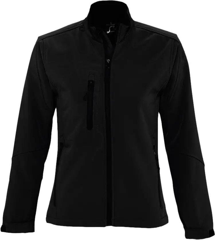 Куртка женская на молнии Roxy 340 черная арт.4368.30