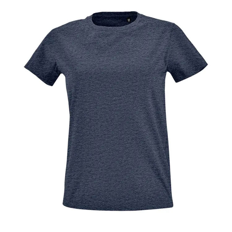 Футболка женская Imperial Fit Women, синий меланж арт.02080222