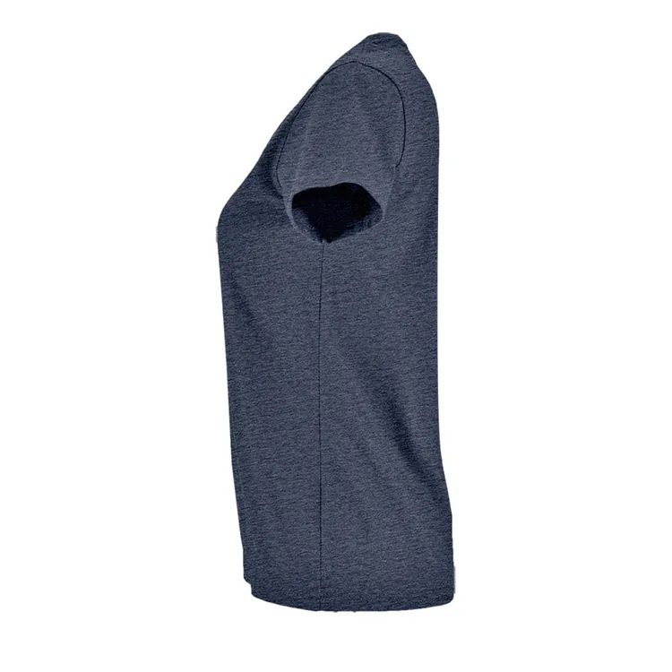 Футболка женская Imperial Fit Women, синий меланж арт.02080222