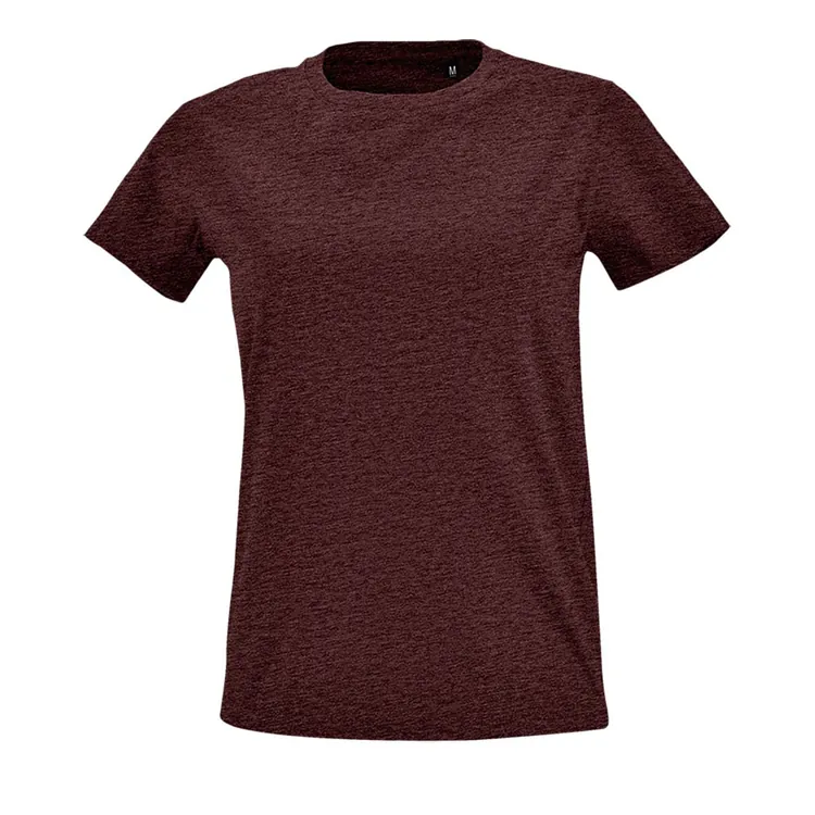 Футболка женская Imperial Fit Women, бордовый меланж арт.02080148