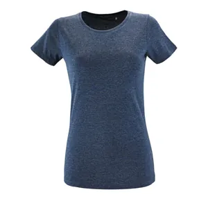 Футболка женская Regent Fit Women, синий меланж арт.02758222