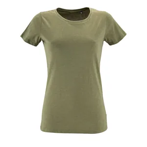 Футболка женская Regent Fit Women, меланж хаки арт.02758288
