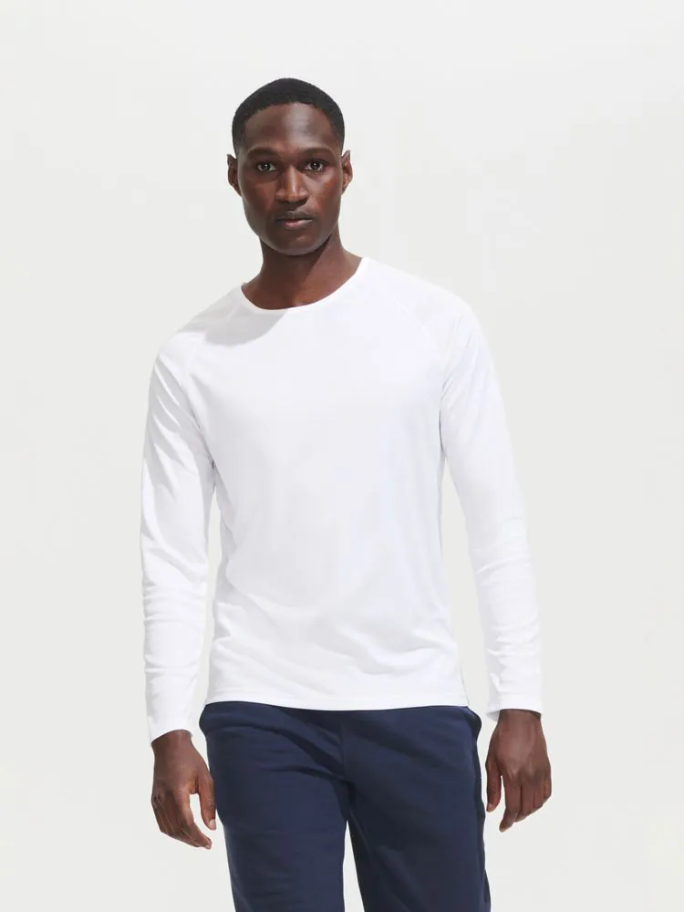 Футболка с длинным рукавом Sporty LSL Men, черная арт.02071312