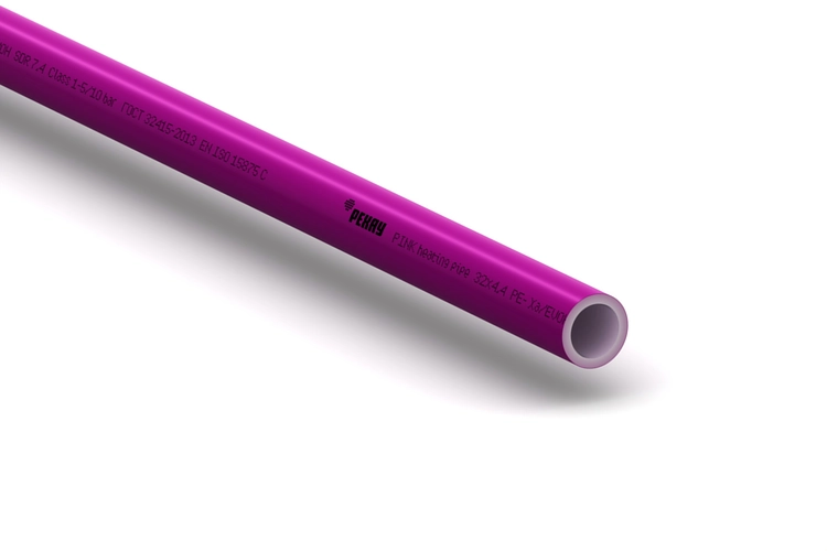 Труба РЕХАУ PINK 32х4,4 мм,   бухта 50 м