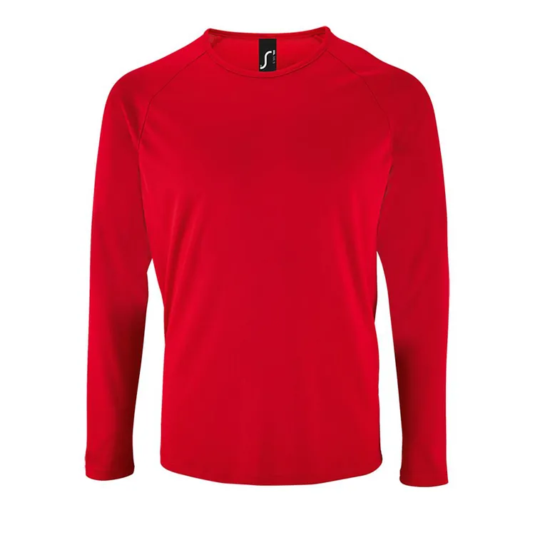 Футболка с длинным рукавом Sporty LSL Men, красная арт.02071145