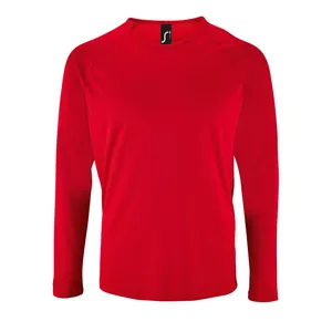 Футболка с длинным рукавом Sporty LSL Men, красная арт.02071145