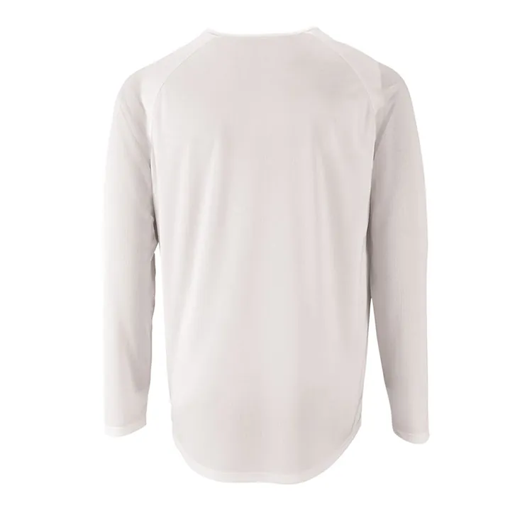 Футболка с длинным рукавом Sporty LSL Men, белая арт.02071102