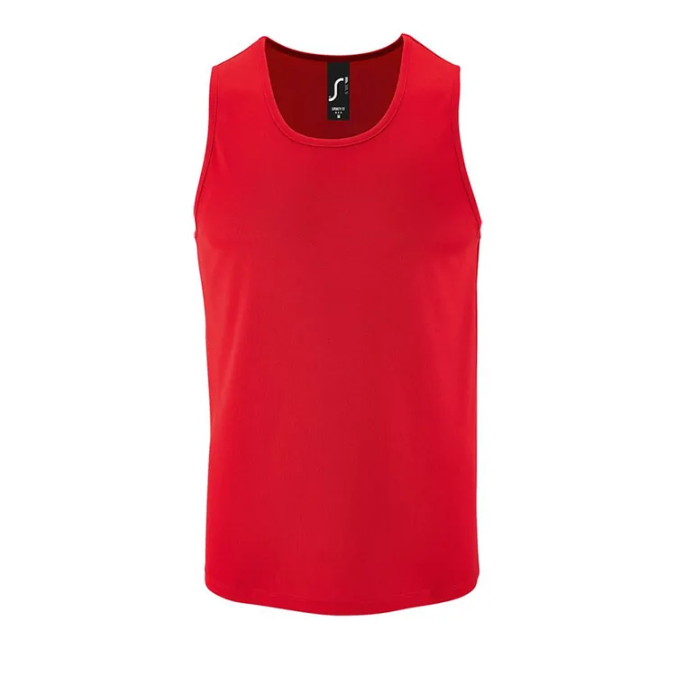 Майка мужская Sporty TT Men, красная арт.02073145