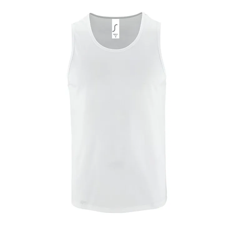 Майка мужская Sporty TT Men, белая арт.02073102