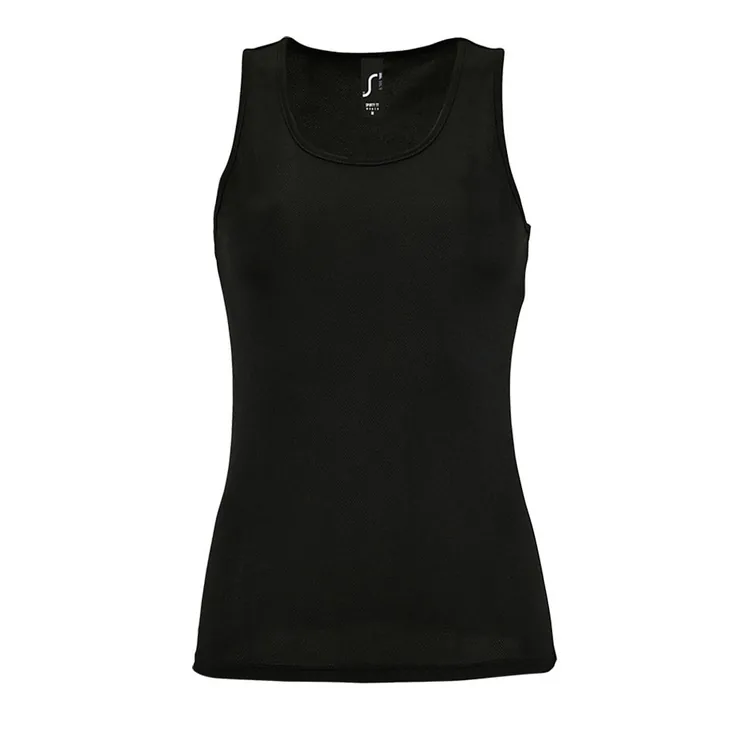 Майка женская Sporty TT Women, черная арт.02117312