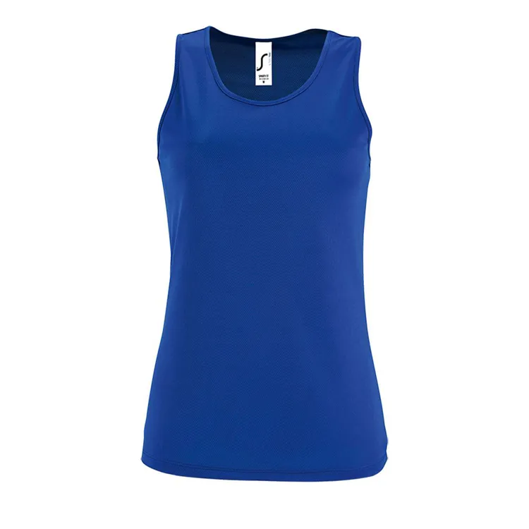 Майка женская Sporty TT Women, ярко-синяя арт.02117241
