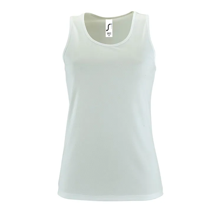 Майка женская Sporty TT Women, белая арт.02117102