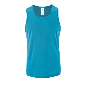 Майка мужская Sporty TT Men, ярко-бирюзовая арт.02073321