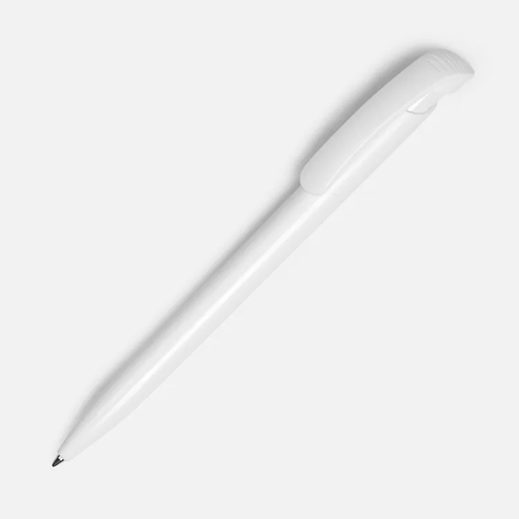 Ручка шариковая Clear Solid, белая арт.4482.60